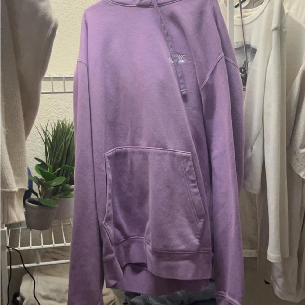 Purple Nike hoodie size small